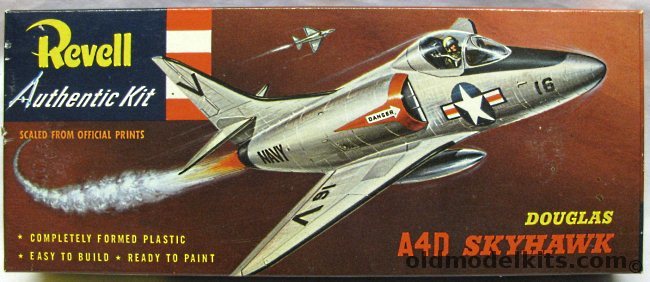 Revell 1/51 A4D Skyhawk (A-4) - 'S' Issue, H232-89 plastic model kit